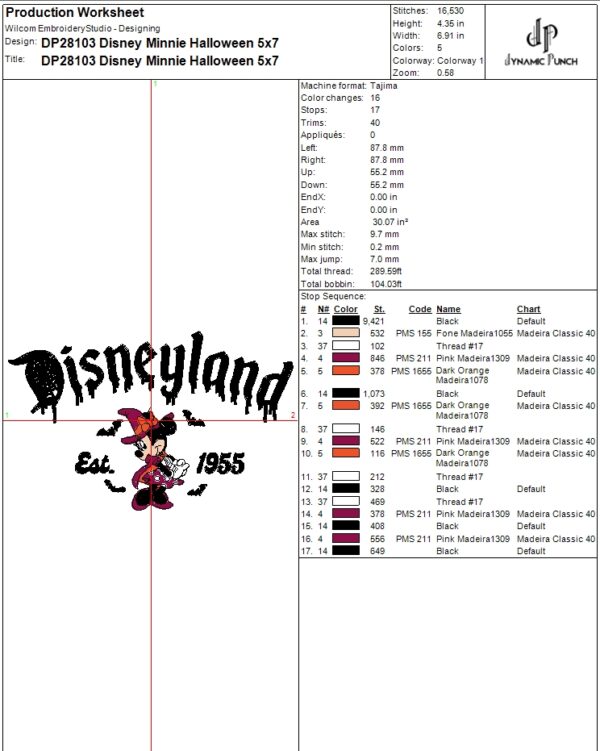 Disney Minnie Halloween - Image 2