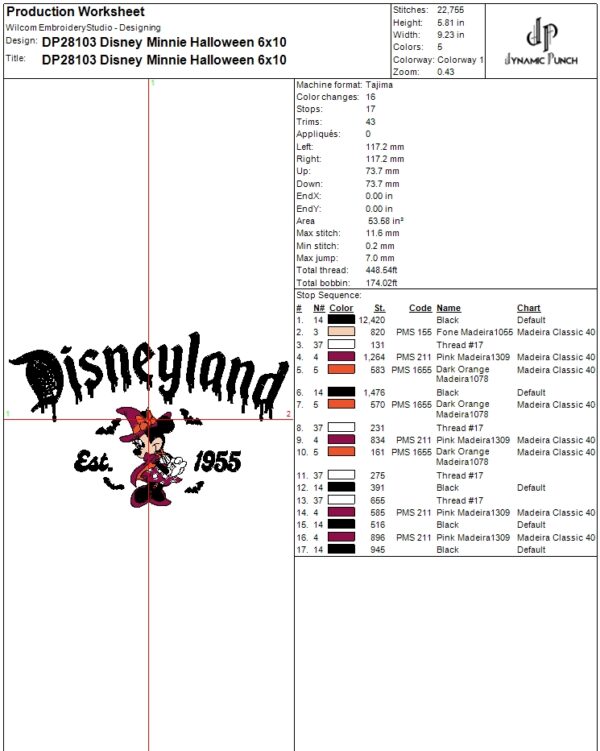 Disney Minnie Halloween - Image 3