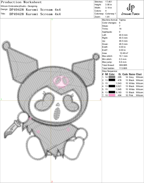 Kuromi x Scream Halloween - Image 2