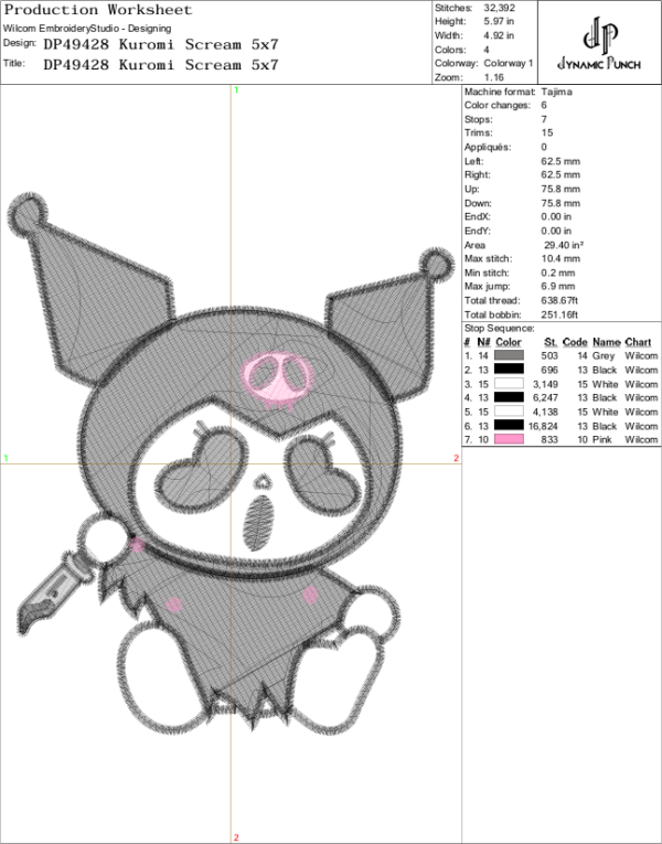 Kuromi x Scream Halloween - Image 3