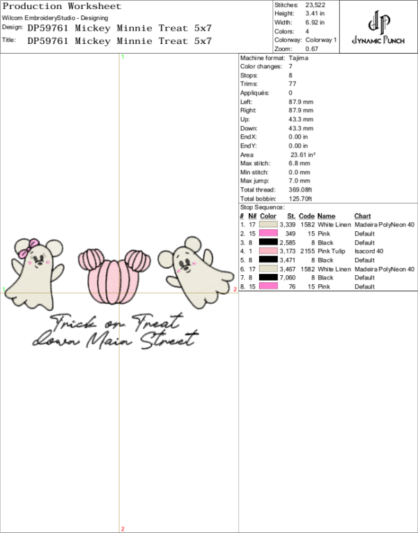 10x Disney Dreamy Bows Designs - Image 4