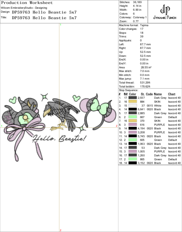 10x Disney Dreamy Bows Designs - Image 19
