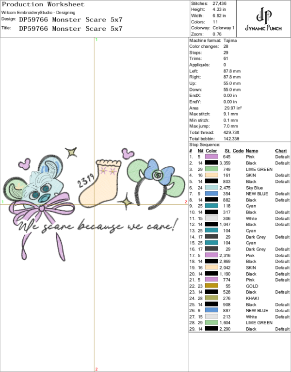 10x Disney Dreamy Bows Designs - Image 16