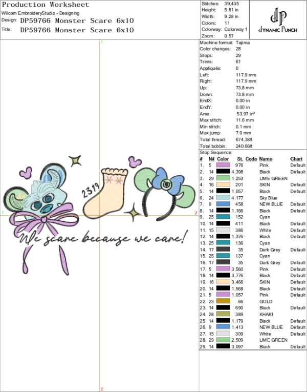 10x Disney Dreamy Bows Designs - Image 17