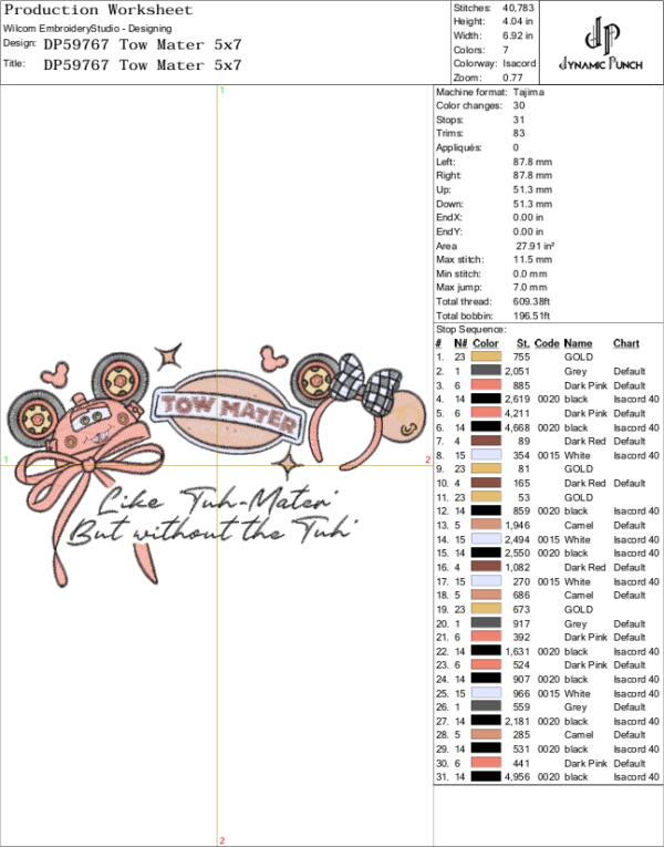 10x Disney Dreamy Bows Designs - Image 6