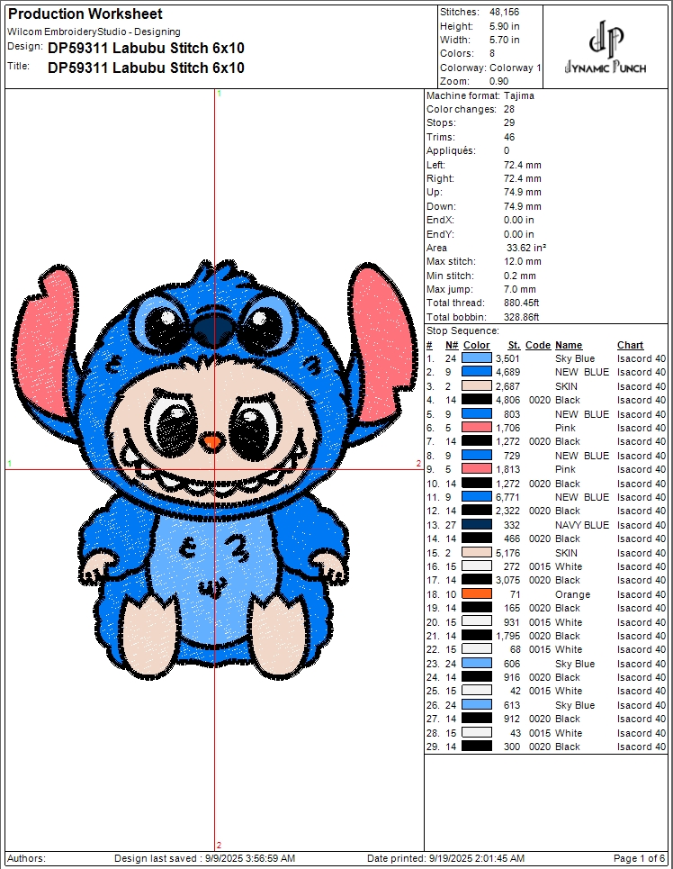 Labubu Stitch - Image 4