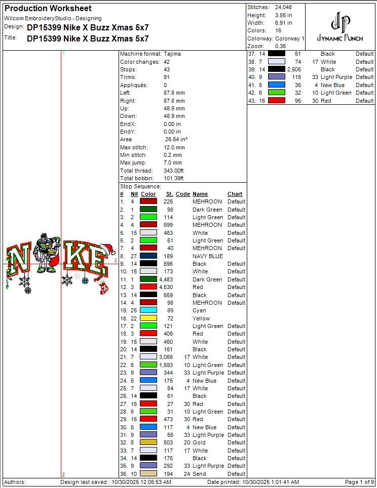 Nike Buzz X Woody Xmas - Image 3