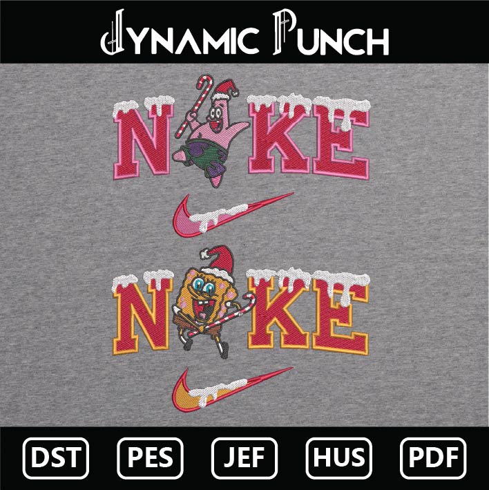 Nike Patrick Spongebob Snow Xmas