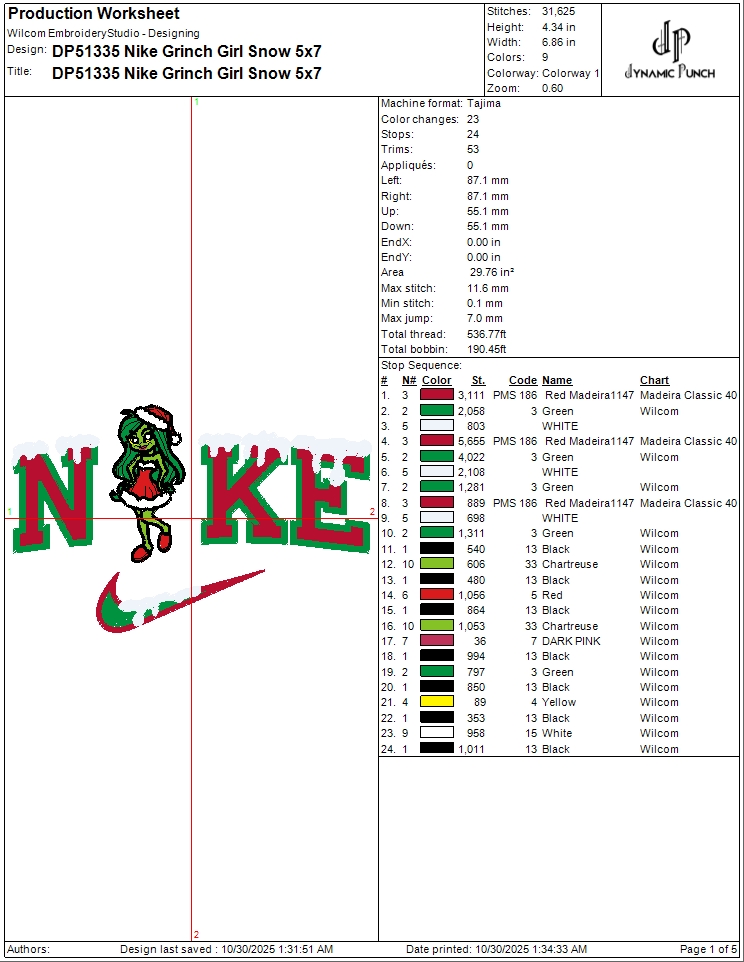 Nike Grinch and Grinch Girl Snow Xmas - Image 3