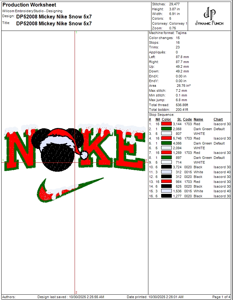 Nike Mickey Minnie Snow Xmas - Image 2