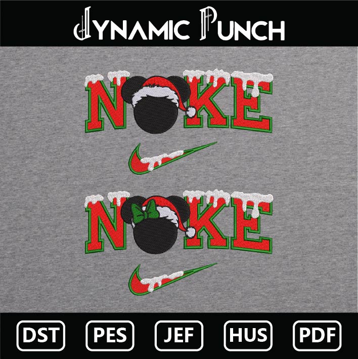 Nike Mickey Minnie Snow Xmas