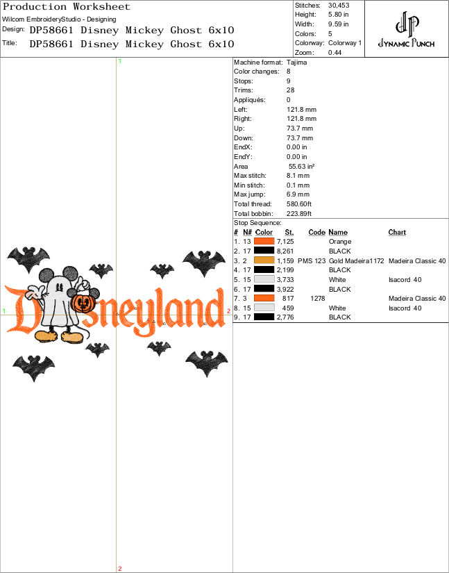 Disneyland Mickey Ghost and Minnie Ghost - Image 3