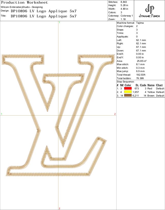 Louis Vuitton Applique - Image 3