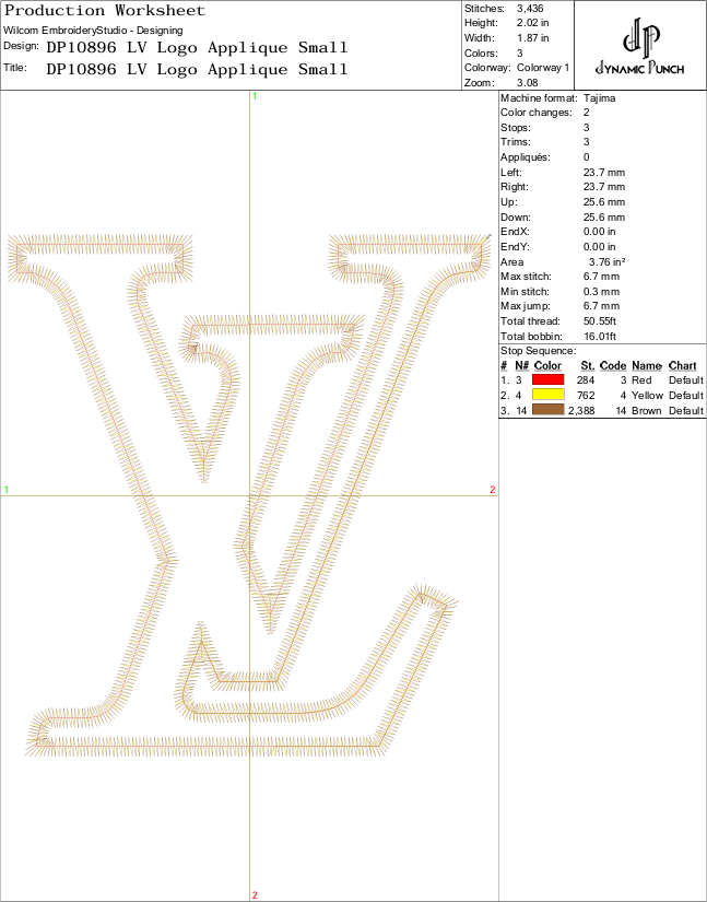 Louis Vuitton Applique - Image 2