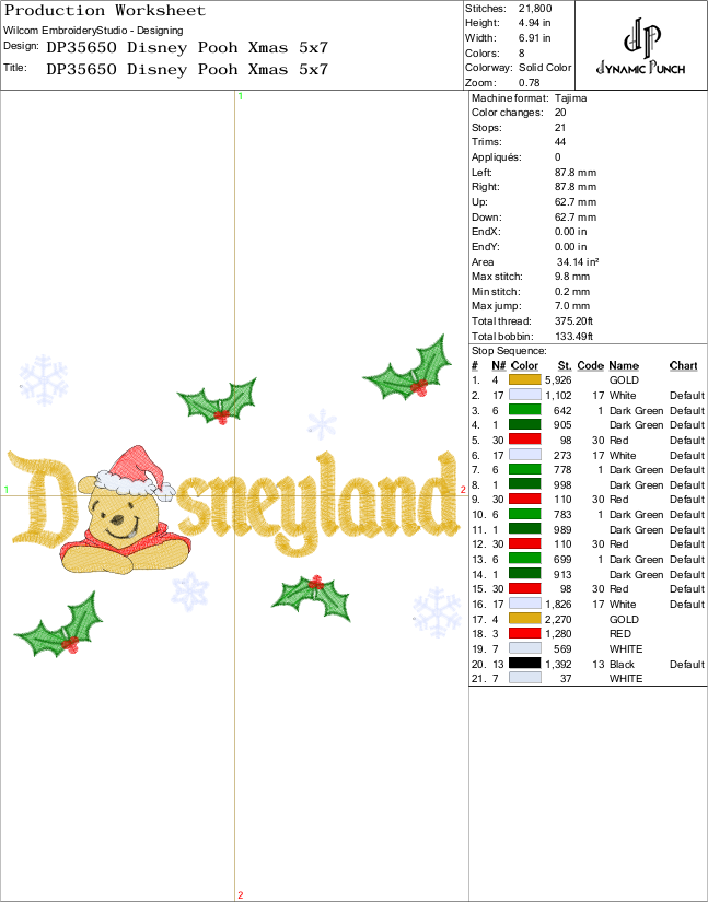 Disneyland Pooh Christmas - Image 2