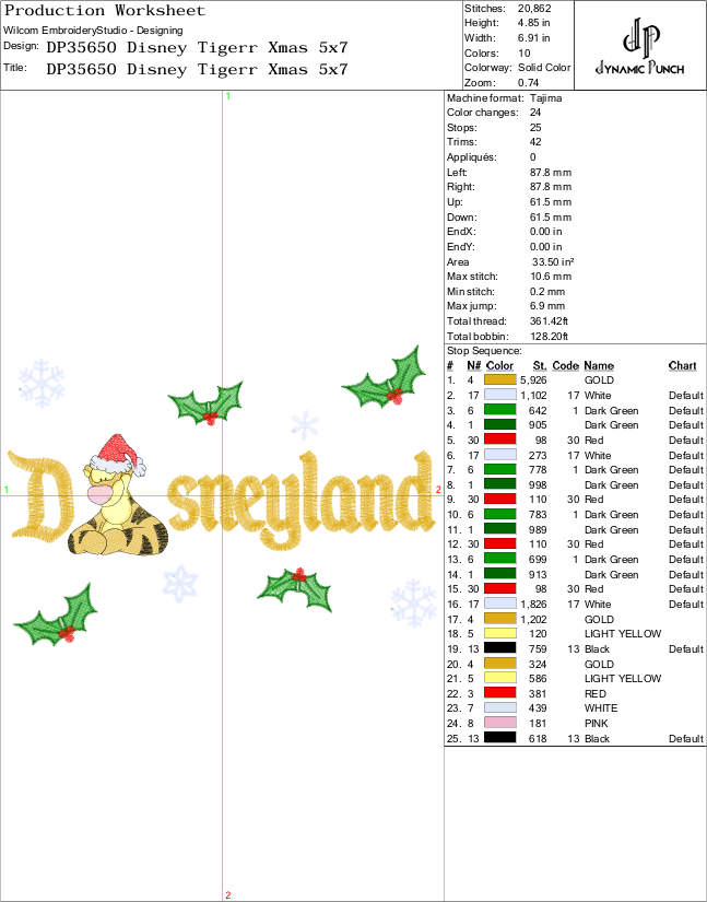 Disneyland Tigger Christmas - Image 2