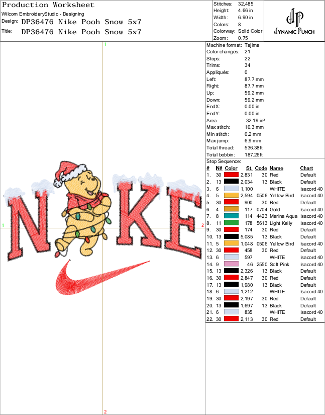 Nike Pooh Snow - Image 2