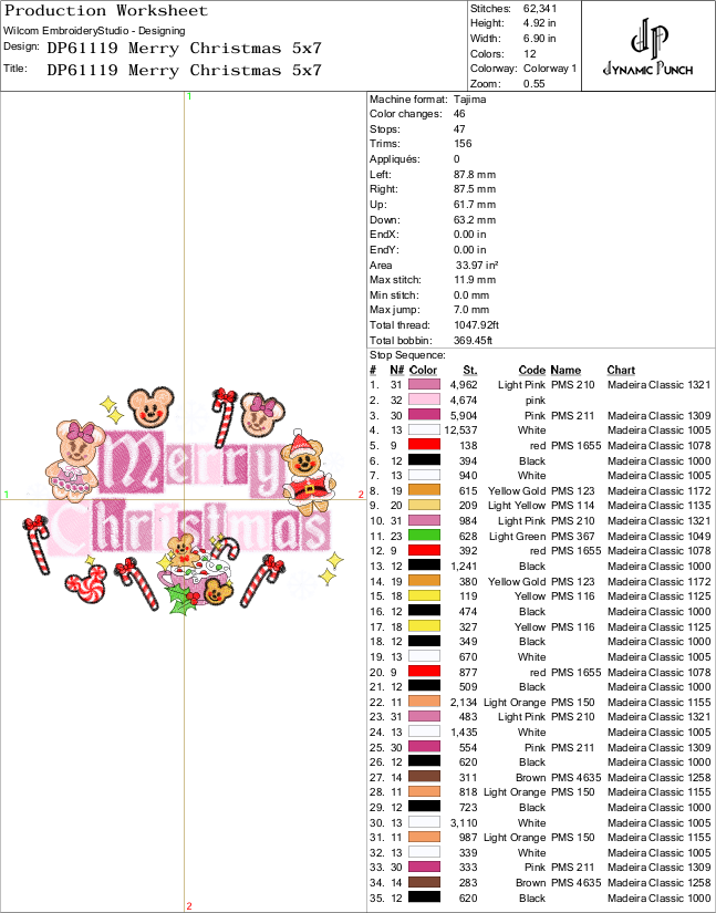 Merry Christmas Gingerbread Mickey Minnie - Image 2