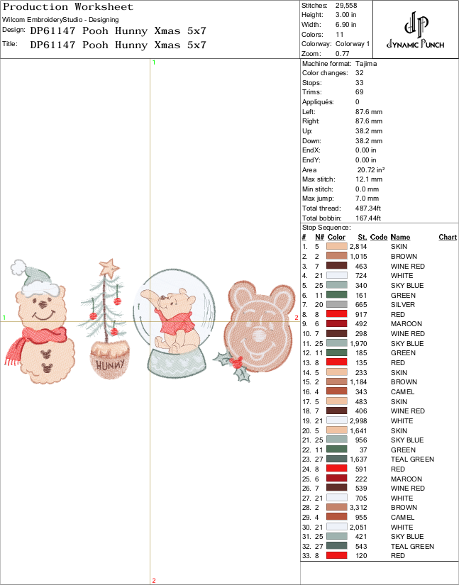 Winnie The Pooh Hunny Christmas - Image 2