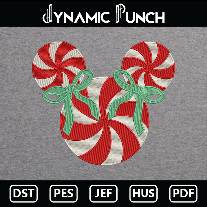 Mickey Christmas Bow