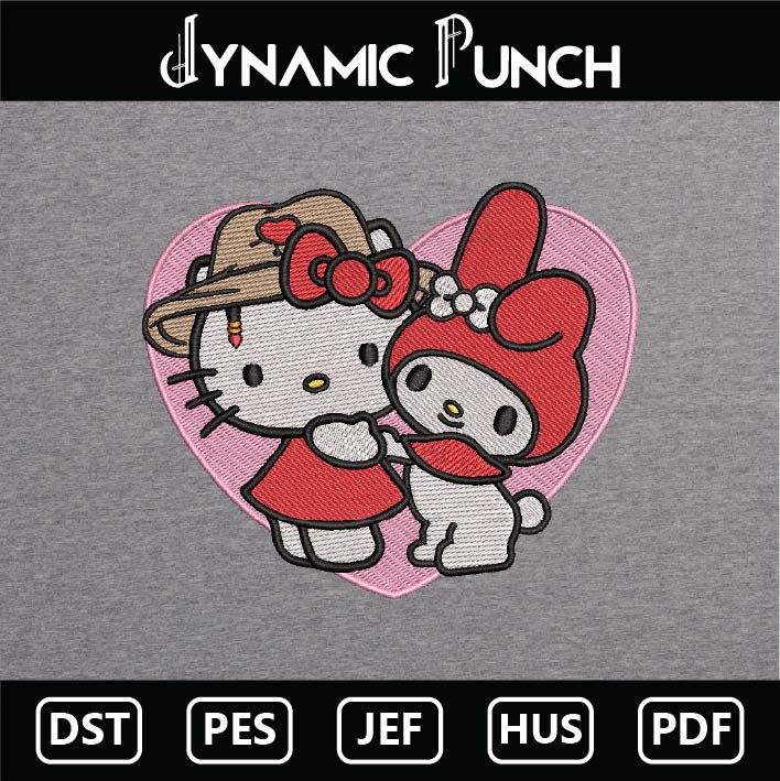 Kitty Melody Heart Valentine