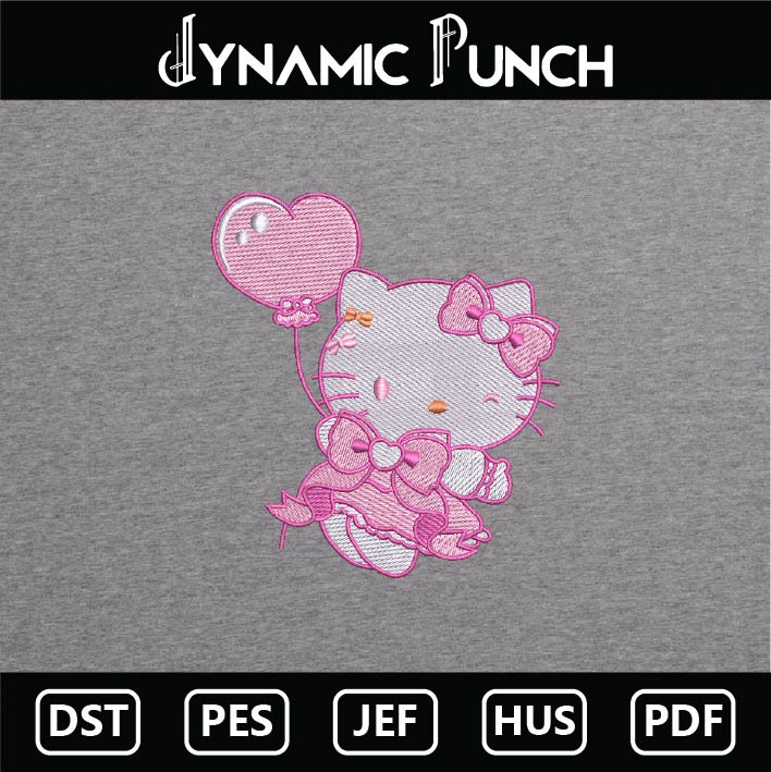 Kitty Balloon Valentine