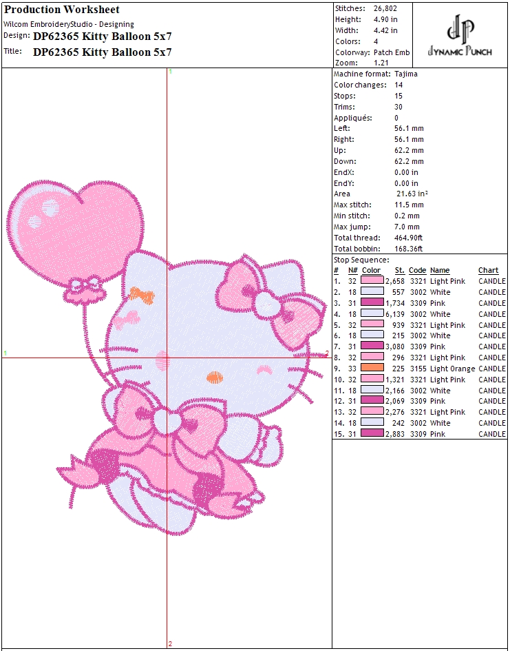 Kitty Balloon Valentine - Image 3