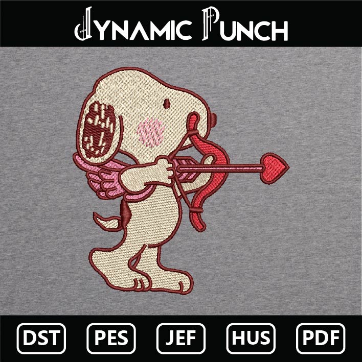 Snoopy Cupid Valentine