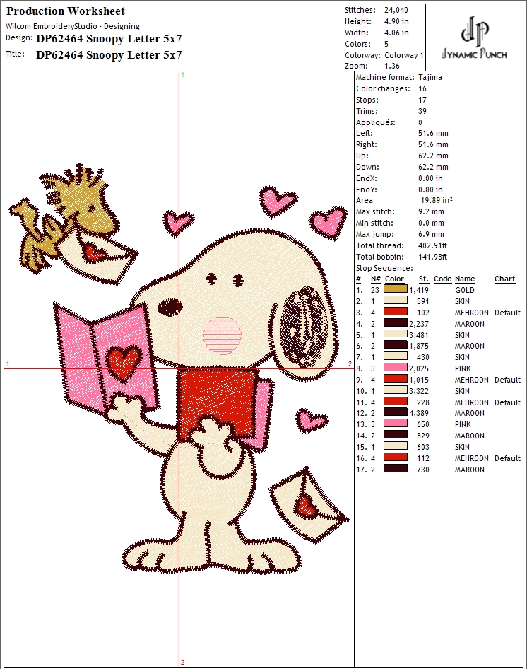 Snoopy Letter Valentine - Image 3