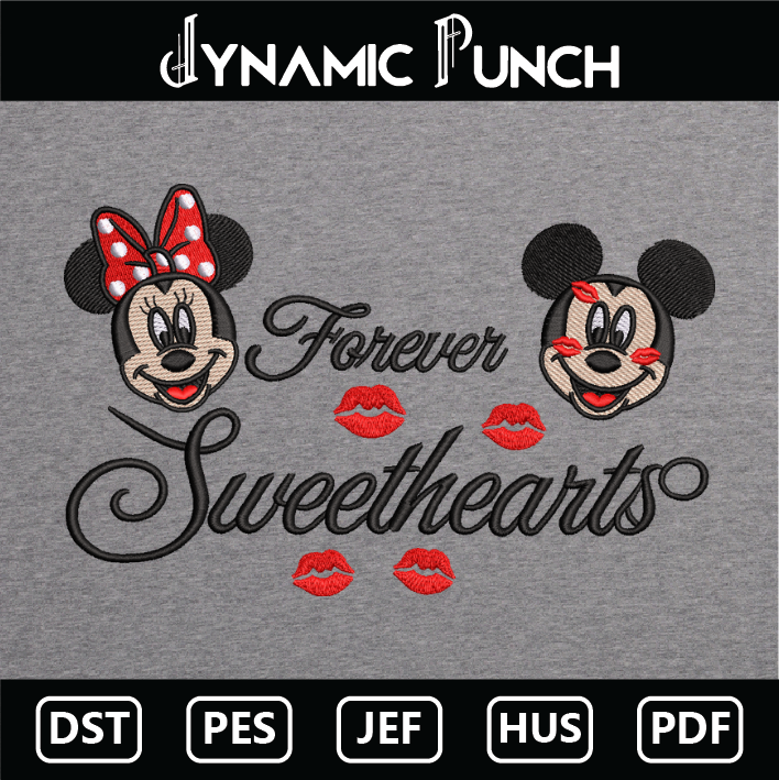 Forever Sweethearts Mickey Minnie Valentine