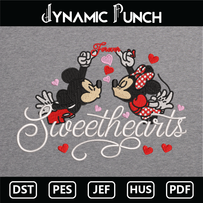 Mickey Minnie Forever Sweethearts Valentine